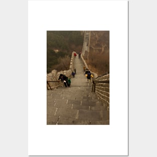 The Great Wall Of China At Badaling - 5 - The Insanity © Posters and Art
